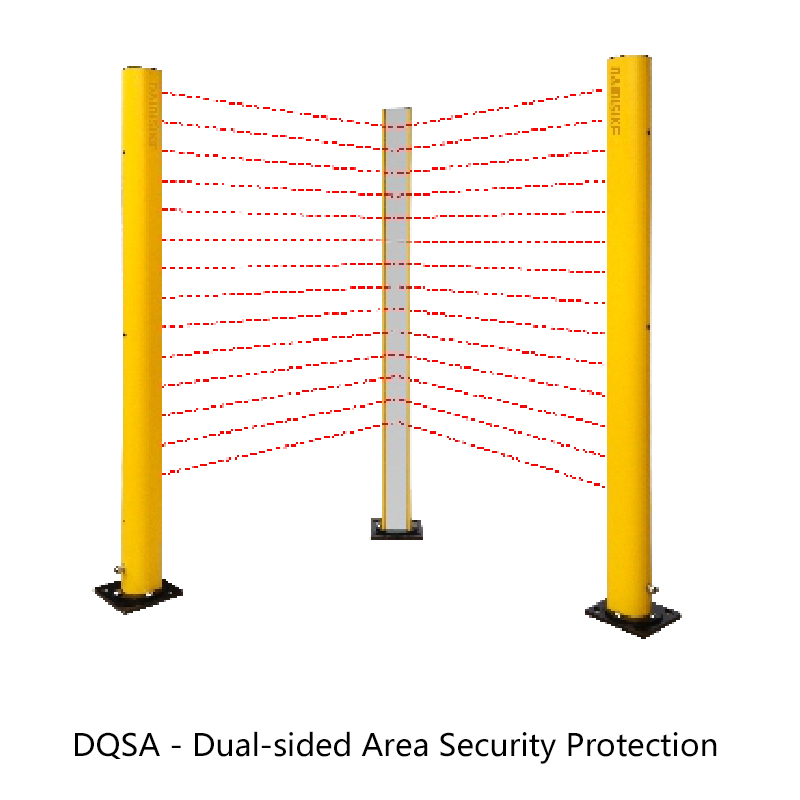 Industrial safety light curtain installation environment