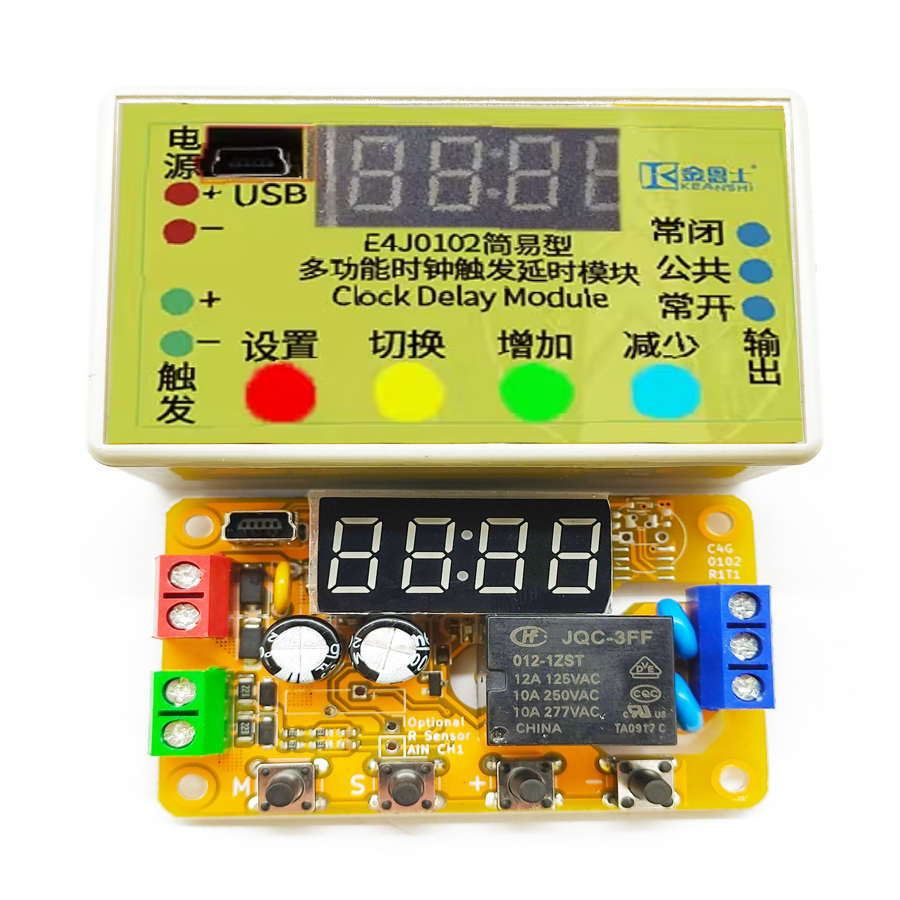E4J0102 relay output terminals