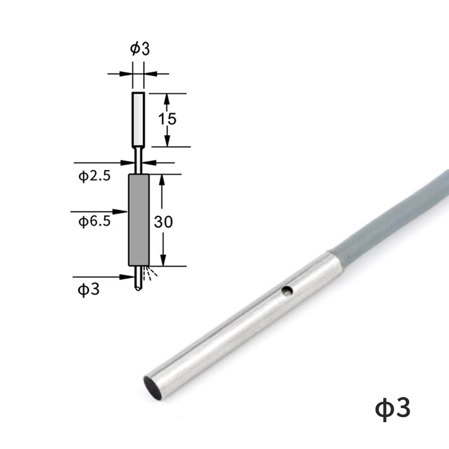 DAIDISIKE M3M4 ultra-small inductive proximity sensor — overview