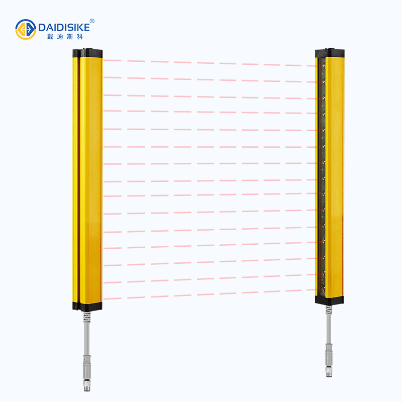 JER Economy Safety Light Curtain — 29.3 mm slim aluminum body