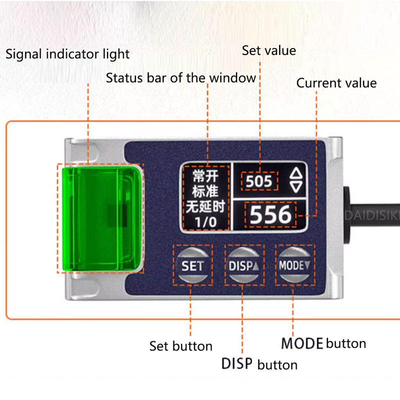Sensor outline