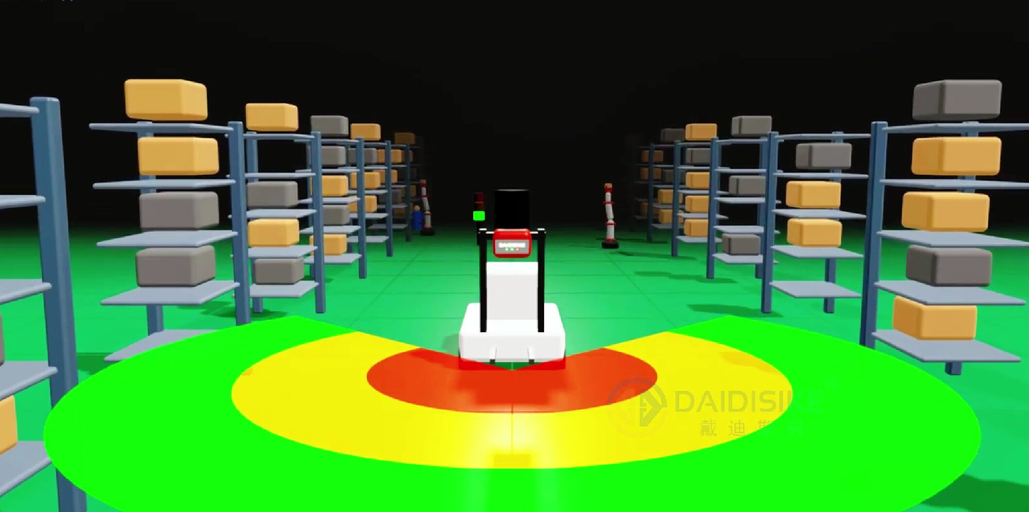 DLD5 laser scanner configuration software interface