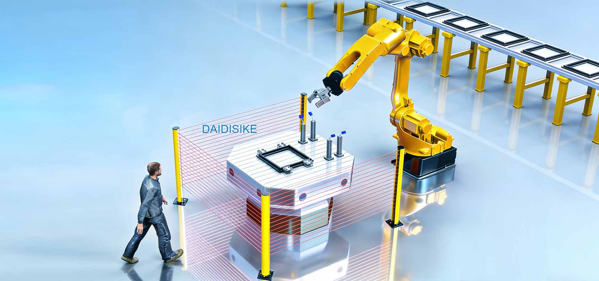 DAIDISIKE Advanced Safety Sensor Systems DAIDISIKE Professional Safety Light Curtain Sensors for Industrial Security