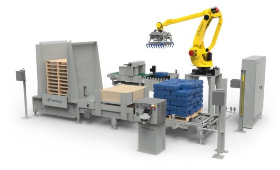 Robotic Palletizer in operation