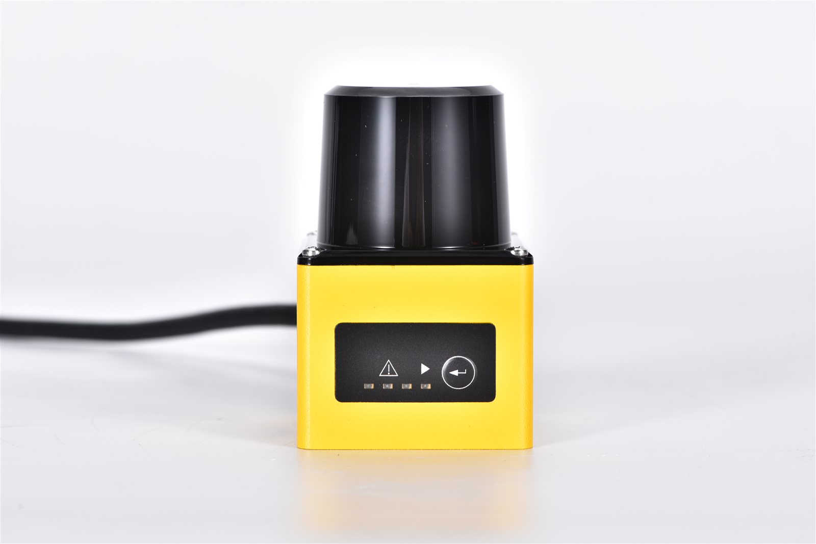DLDS2030A-5S laser scanning radar, yellow industrial housing